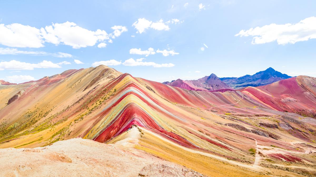 Rainbow Mountain at Peru
